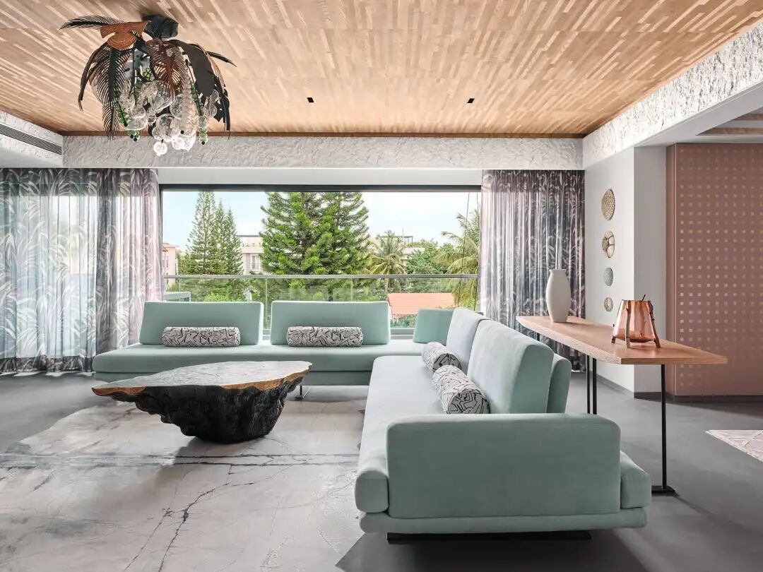 印度美学简约豪宅,别有一番风味!