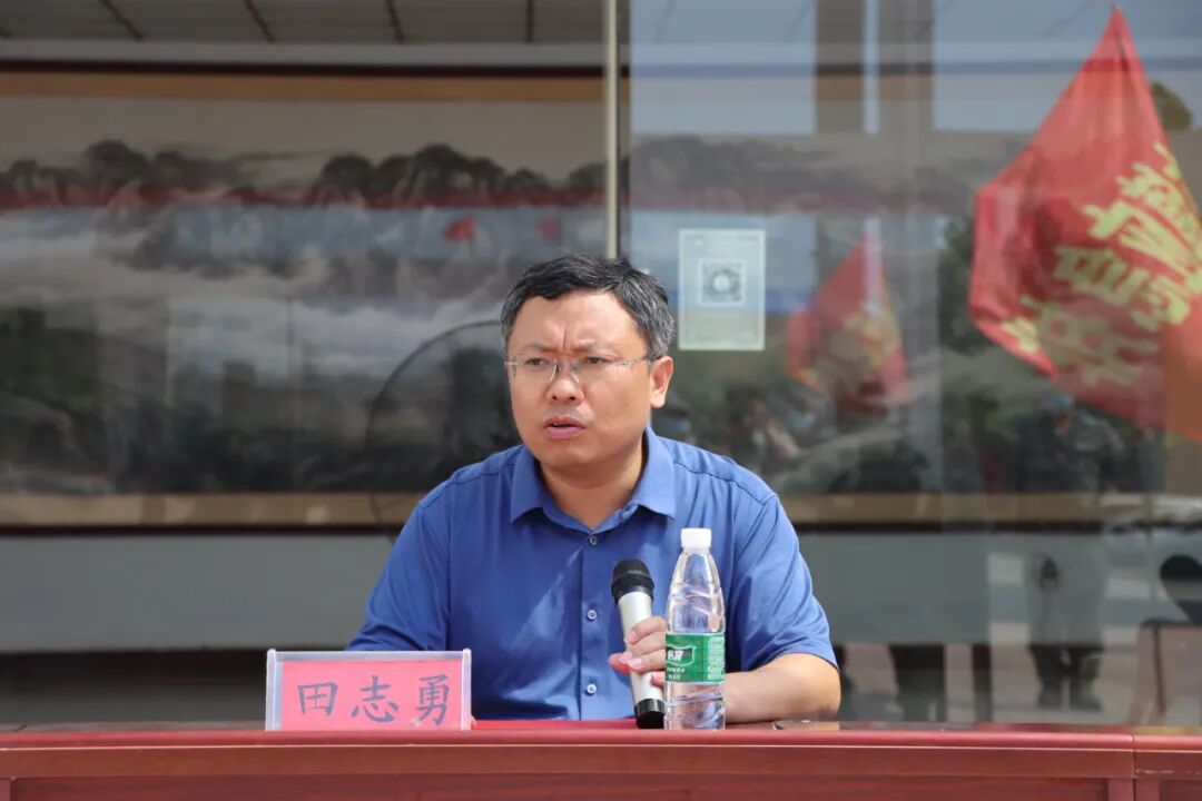 热血集结点出精气神德州市武城县鲁权屯镇召开2022年度基干民兵应急排