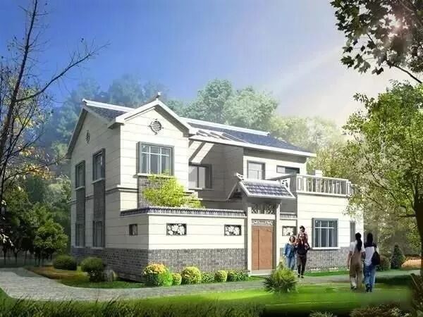 6套农村自建户型效果图，第4套小别墅好实用，您最喜欢哪一套？