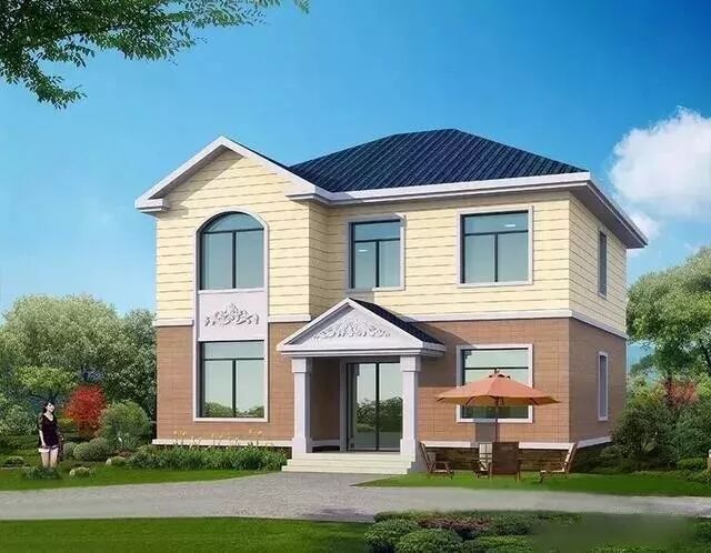 3栋面宽11.1米的二层别墅，准备20多万建房的优质选择