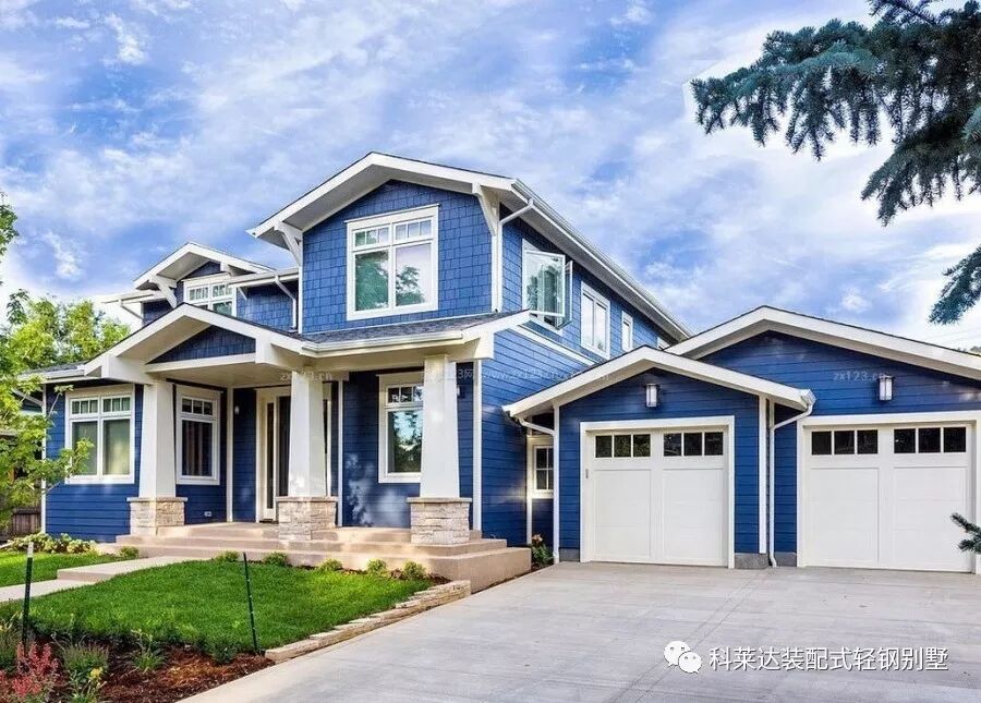 21世纪轻钢别墅才是“大势”所趋！田园风别墅户型推荐