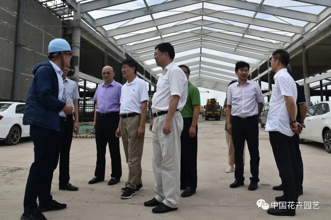 第十届花博会 | 中国花卉协会调研第十届中国花博会筹备工作