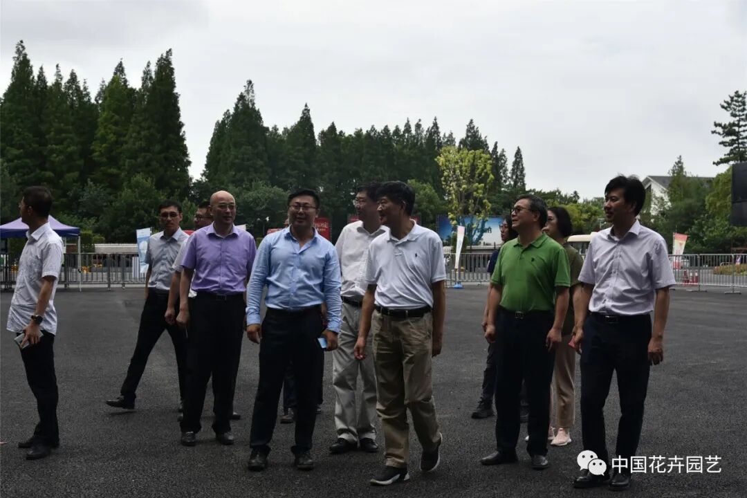 第十届花博会 | 中国花卉协会调研第十届中国花博会筹备工作