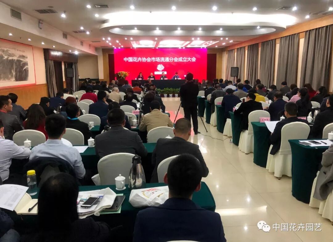 中国花卉协会市场流通分会成立| 动态