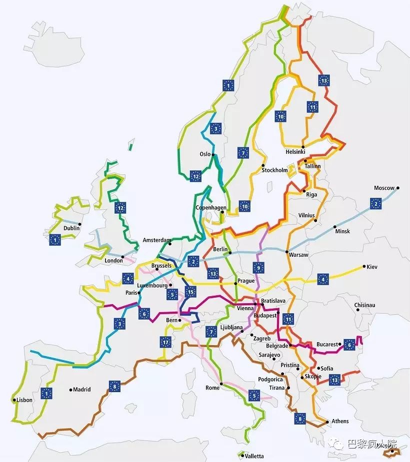 , 欧洲要开新线路啦：骑自行车穿越43个国家，走嘛？, My Crazy Paris