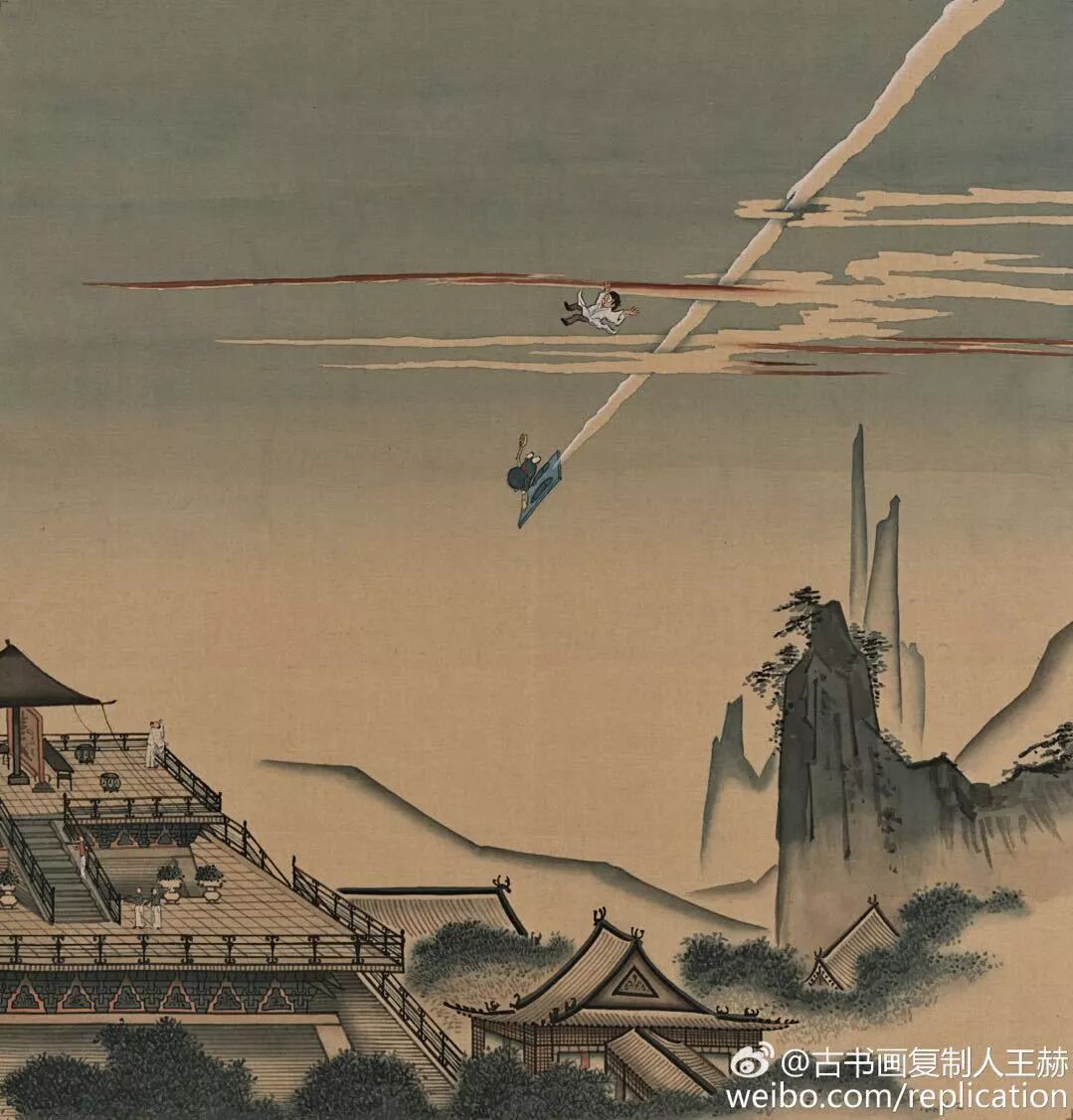 百姓生活故事 | 二次元穿越古书画插图3