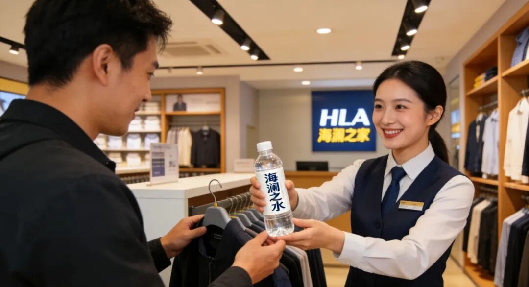 海澜之家跨界卖水：门店服务场景 海澜之家成立饮料