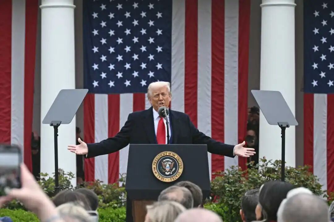 Trump announces reciprocal tariffs on dozens of nations and sweeping 10%  tariff : NPR