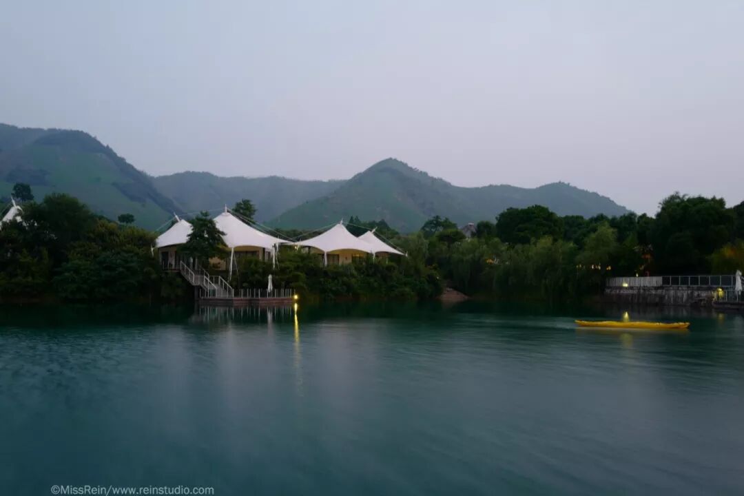 茶园湖畔鸟虫鸣一顶帐篷度周末