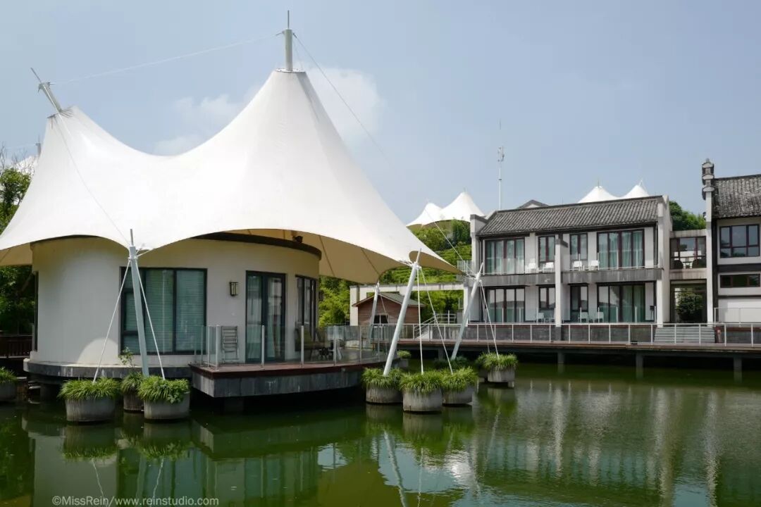 茶园湖畔鸟虫鸣一顶帐篷度周末