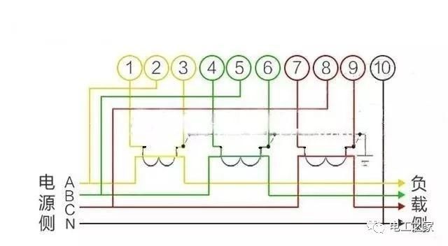 最全電表接線圖，初學電工必看，抓緊收藏吧！的圖10