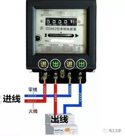 最全電表接線圖，初學電工必看，抓緊收藏吧！的圖1