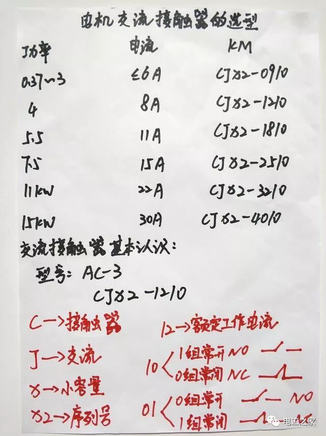電工知識：5.5KW電機應該配置多大的交流接觸器？老電工一步步教你的圖2