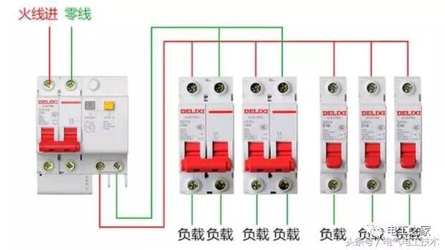 空开和漏保什么区别？接线左零右火？左火右零？老电工：都不准确的图13