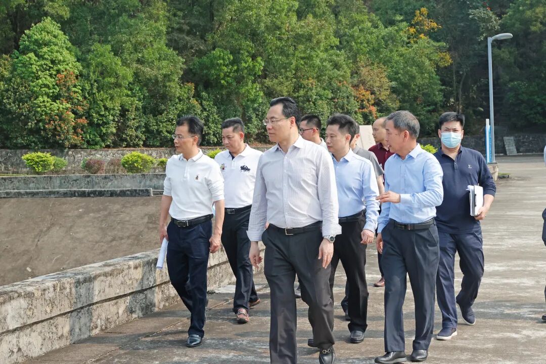 郭武飘到风田水库开展汛期三防检查-惠州大亚湾经济技术开发区管理