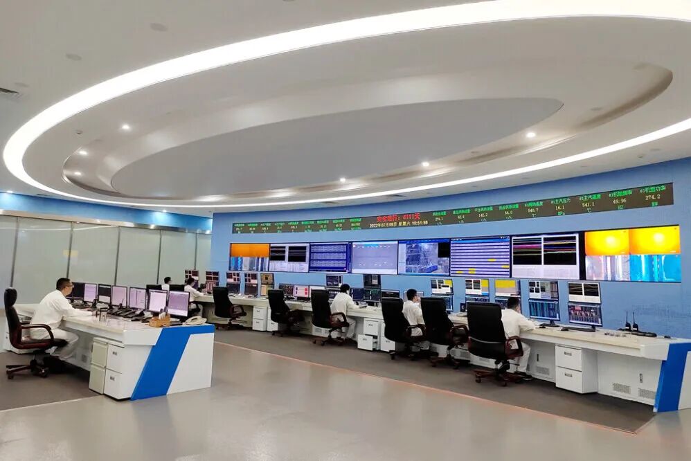 国能惠州电厂运行集控室.
