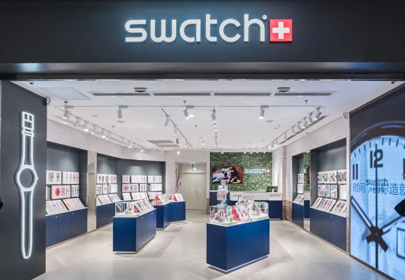 swatch斯沃琪新店开业swatch专卖店开业火热送好礼