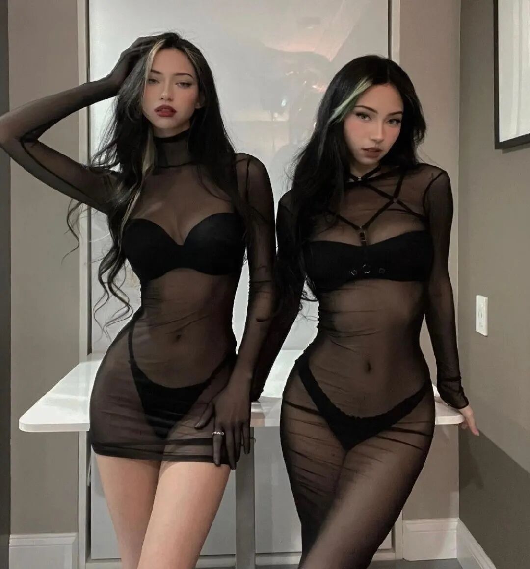 【美女】00后双胞胎姐妹身材太惹火，收割千万直男！网友：真心扛不住...（组图） - 4