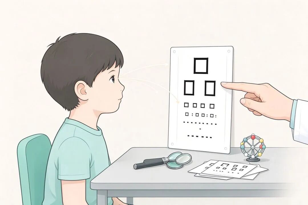 视功能训练示意