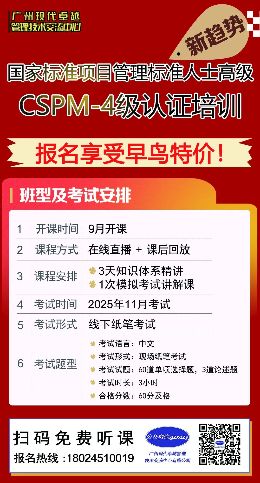 通过率100% ▎CSPM-4高级项目经理通过率100%