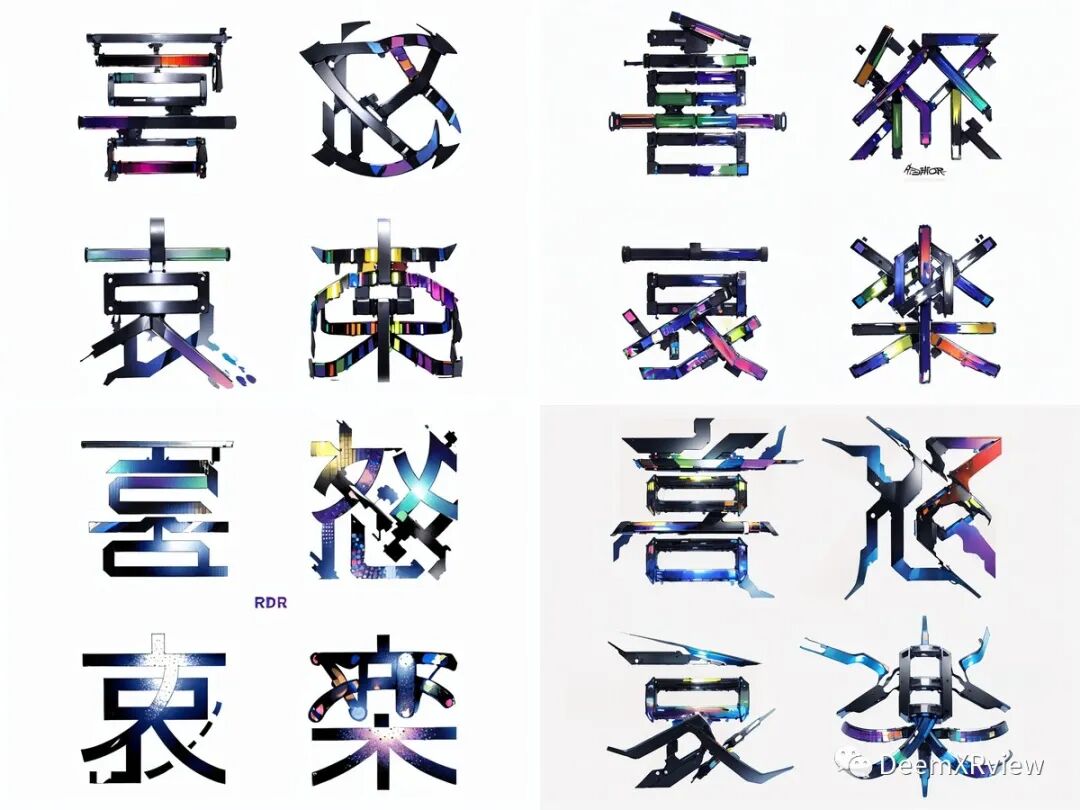 Stable Diffusion ｜用AI生成艺术字体效果