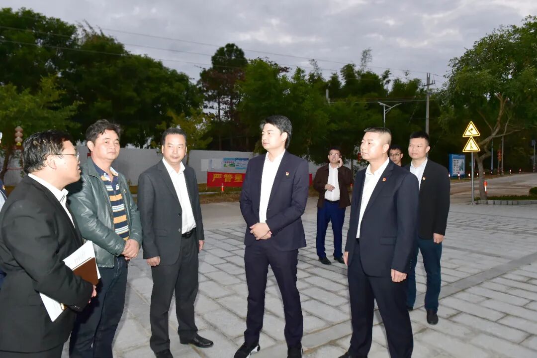 孙波到沙扒镇督导村(社区)"两委"换届,农房管控及风貌提升工作 -阳西