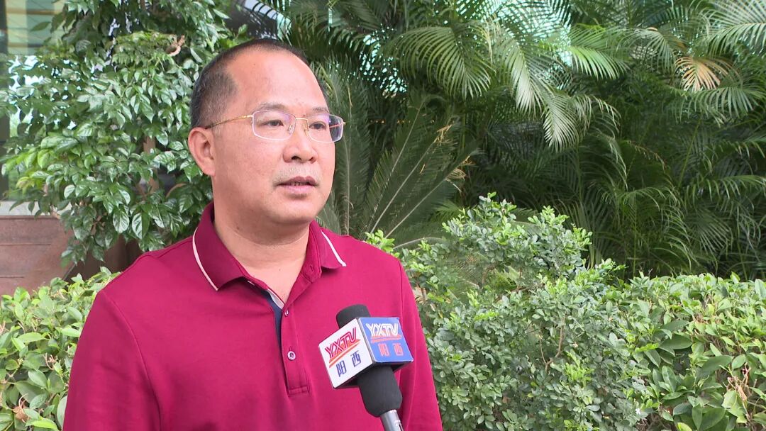 阳西县高新区党工委书记 姚文杰:绿色建材产业园目前也有几个项目已经