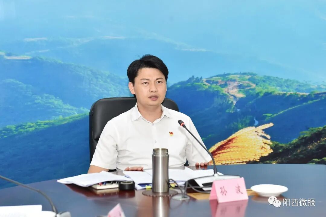 孙波要求落实"专项专班"机制力促项目落地建设 -阳西县人民政府网站