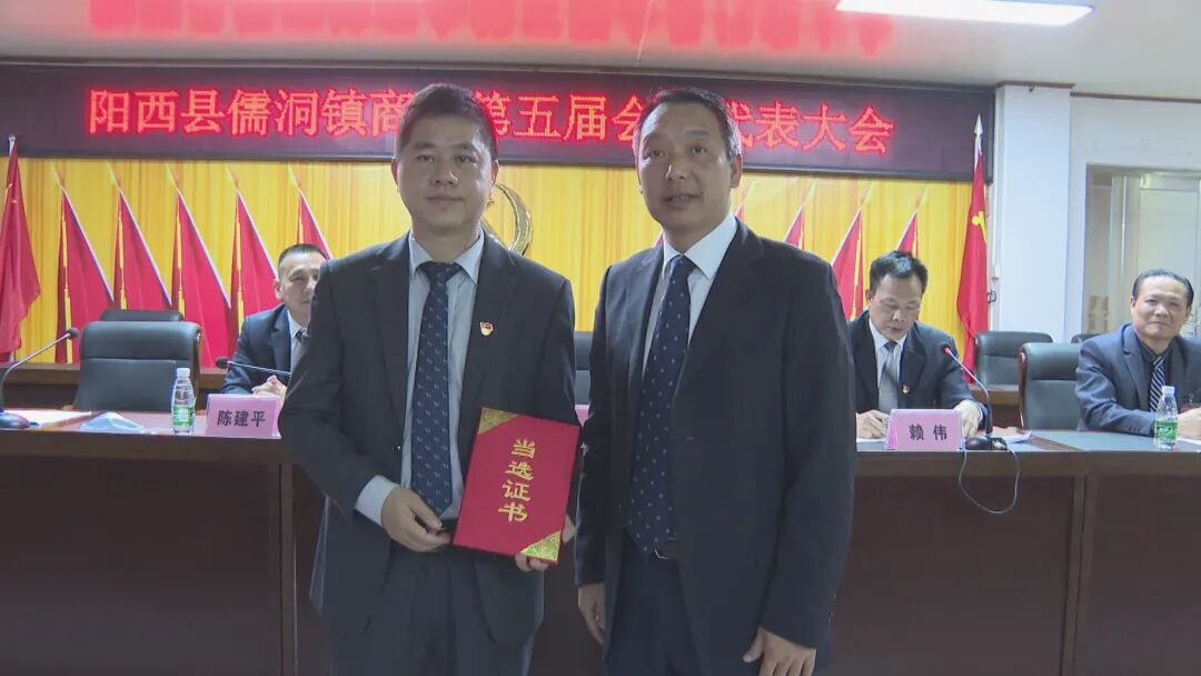 儒洞镇商会完成换届选举工作 -阳西县人民政府网站