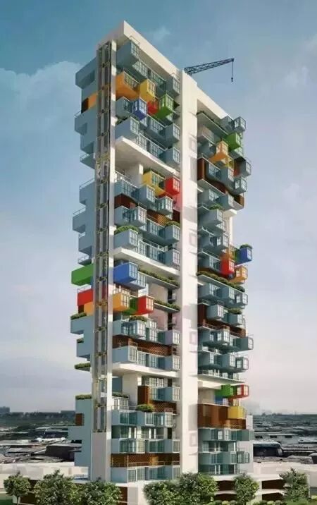 集装箱的艺术范儿-兰州新区龙江活动房厂