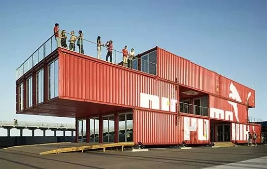 集装箱的艺术范儿-兰州新区龙江活动房厂