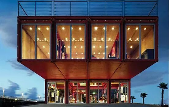 集装箱的艺术范儿-兰州新区龙江活动房厂