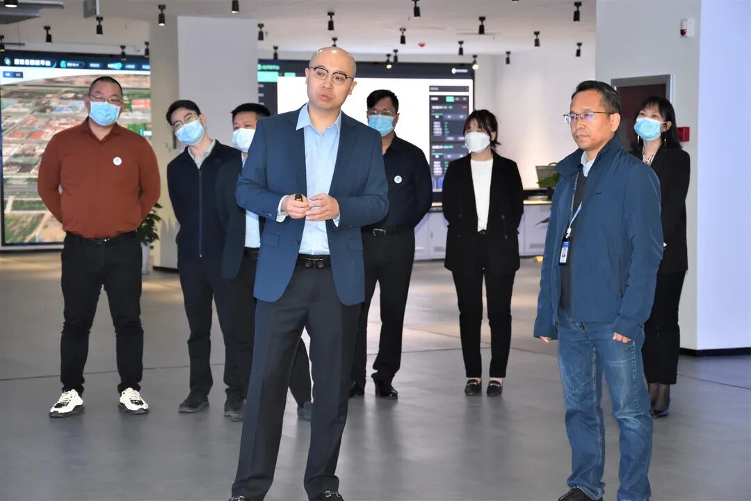 富士康科技集团idpbg事业群副总经理王雪一行参观考察中原动力