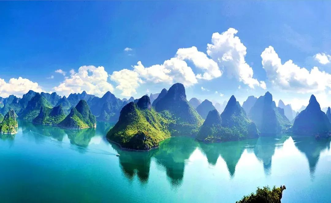 上林大龙湖图片