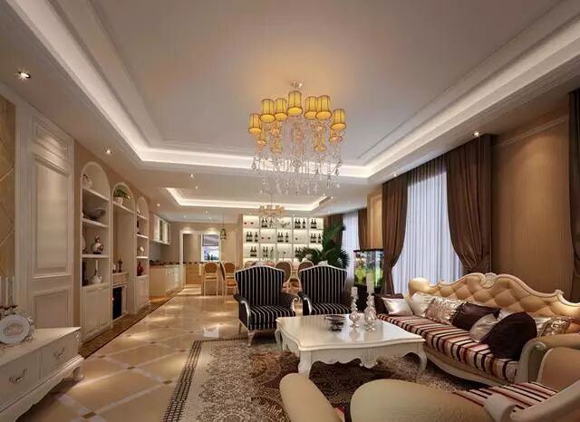 260平简约欧式六居室,幸福五口家庭装修!