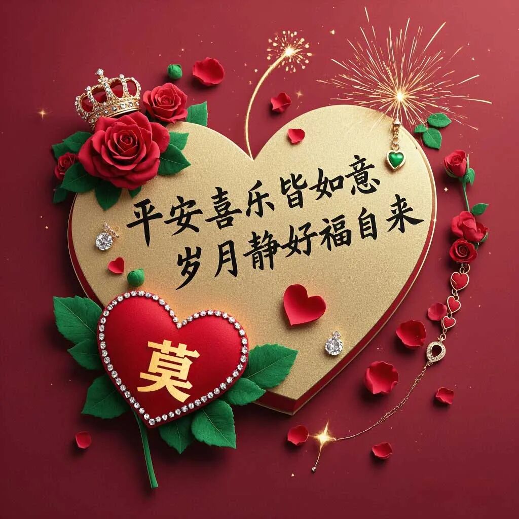 快来领取你的新年姓氏头像2025平安喜乐