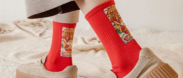 牛年转运国潮红袜！保暖舒适不臭脚，2021走一年的好运！