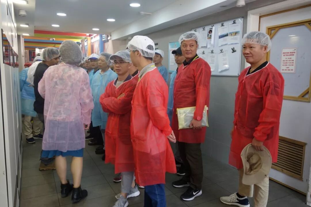 以色列食品大厂考察