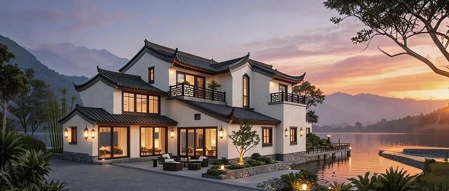 建筑师手记：摒弃网红风，在赣水边复刻白墙黛瓦的“现代乡愁”