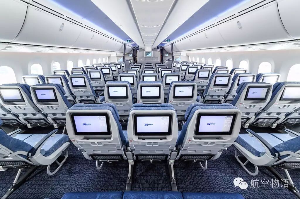 国航最新波音787-9客机内部