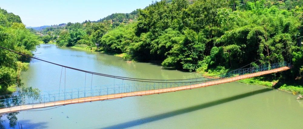 筠连保存最为完好的铁索桥，拍照超美！