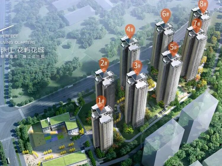 增城永宁【珠江花屿花城】面积79-98㎡不限购，三房总价120万！