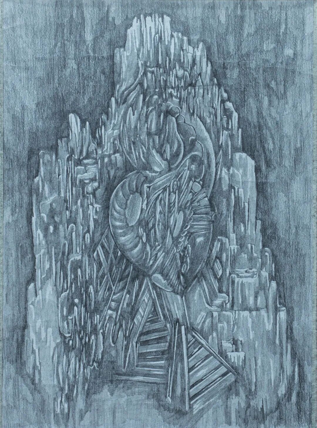 Gordana&nbsp;Bakic&nbsp;戈尔达娜·巴基奇（克罗地亚）&nbsp;&nbsp;《展示》纸质 42cm×30cm