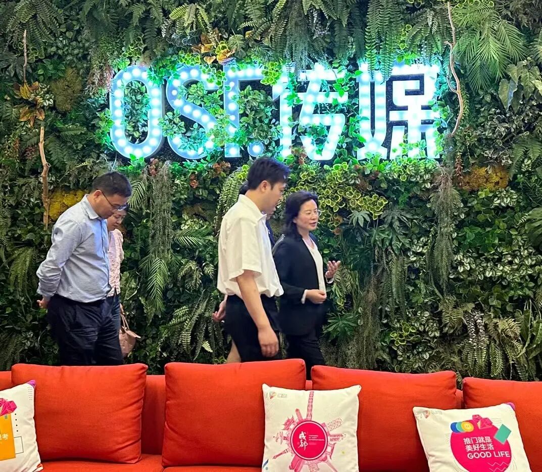 成都市委组织部到OST传媒调研党建工作第3张