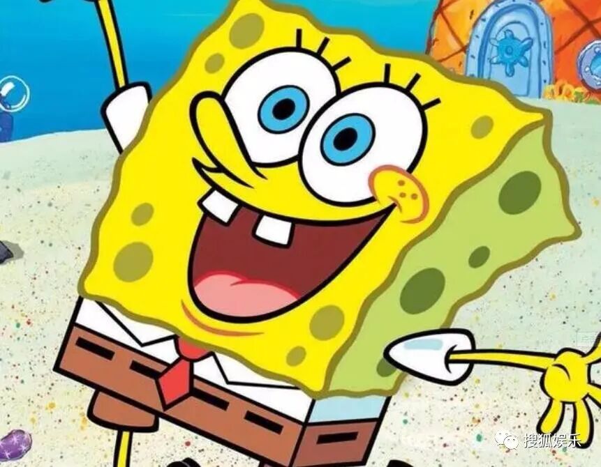 不是正统的帅哥,长得还蛮喜感的,笑起来有点像海绵宝宝