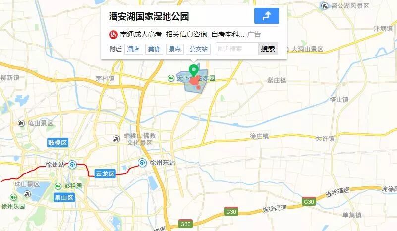 潘安湖发布池杉林美景预报:6万多棵将层林尽染 - 中国徐州网