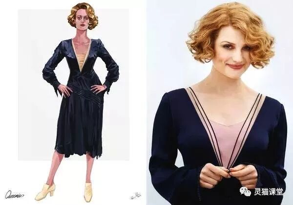 历届奥斯卡最佳服装设计大赏，这些手稿你肯定是第一次见到！