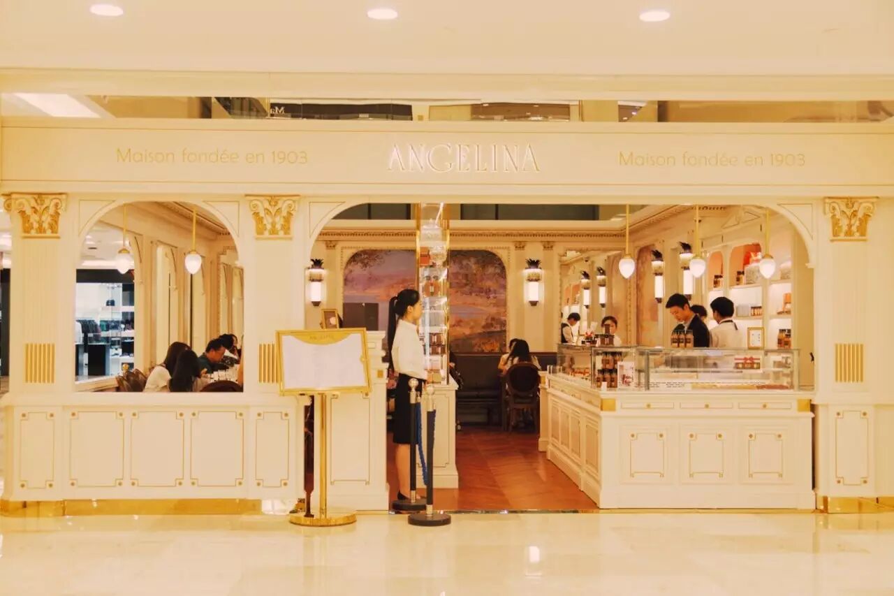 巴黎百年甜品店angelina来到武汉,连法国影星苏菲玛索也来捧场