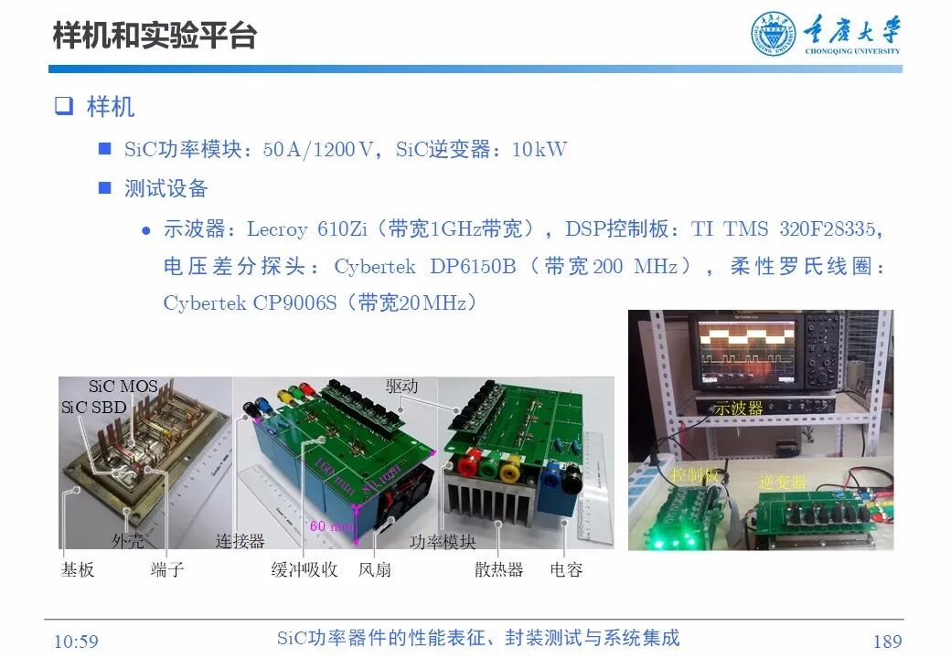 PPT | SiC功率器件的性能表征、封装测试与系统集成的图187