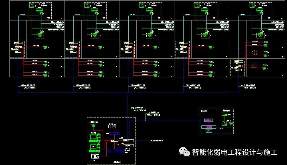 一套智能化弱電工程系統圖，CAD格式，繪圖素材的圖43
